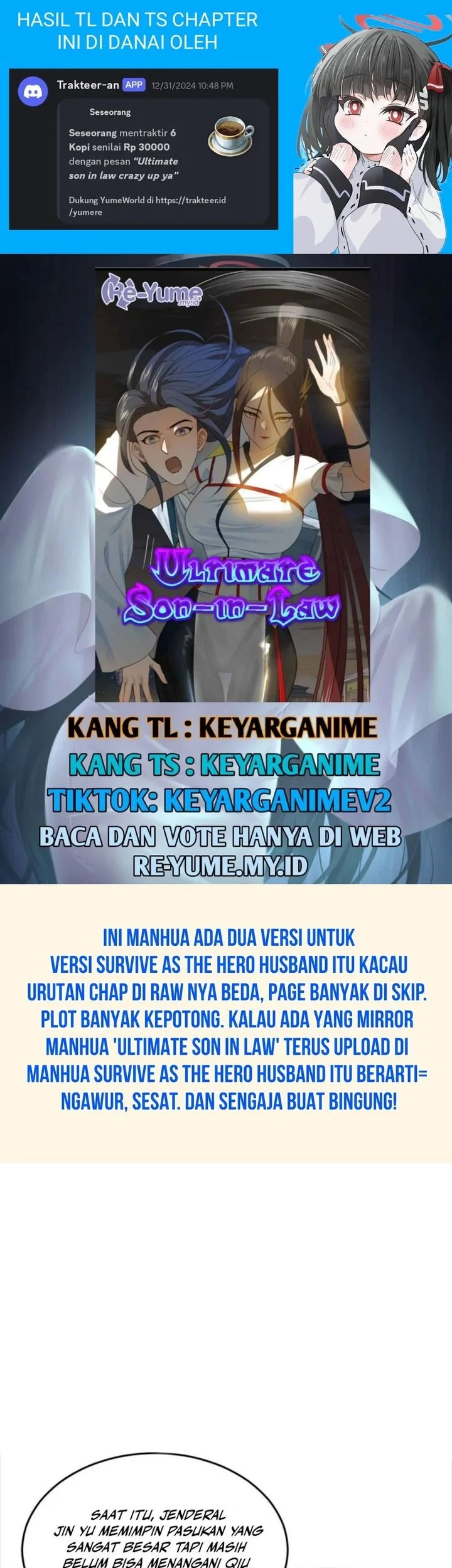 Ultimate Son-in-law chapter 134 halaman 1