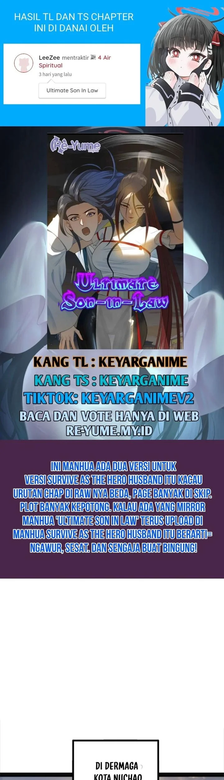 Ultimate Son-in-law Bab 151 halaman 1