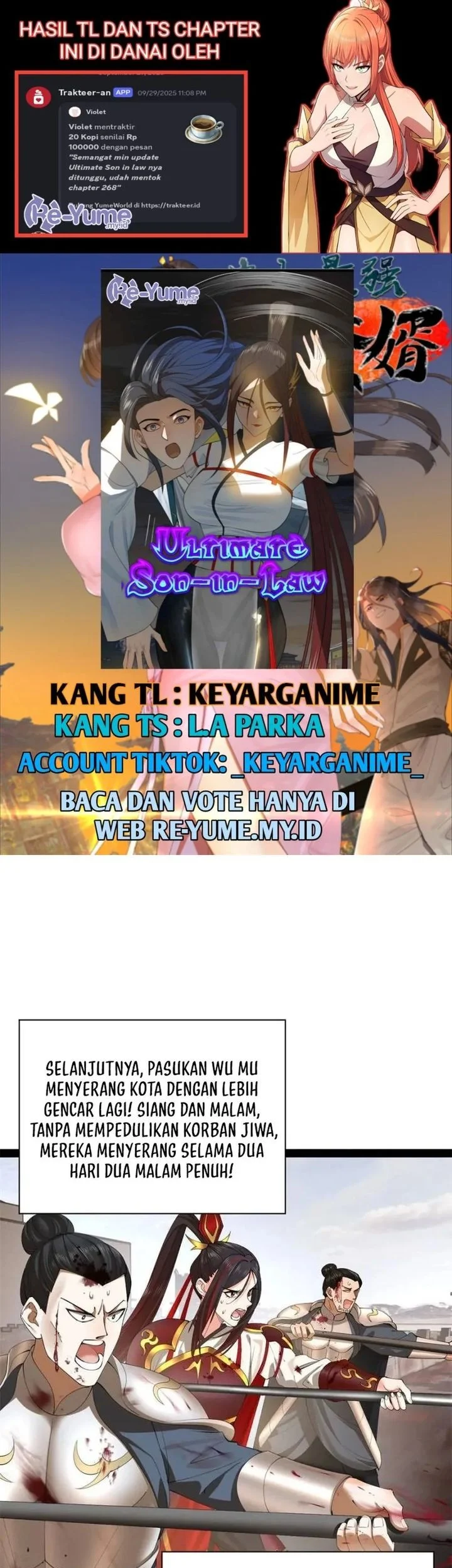 Ultimate Son-in-law Bab 288 halaman 1