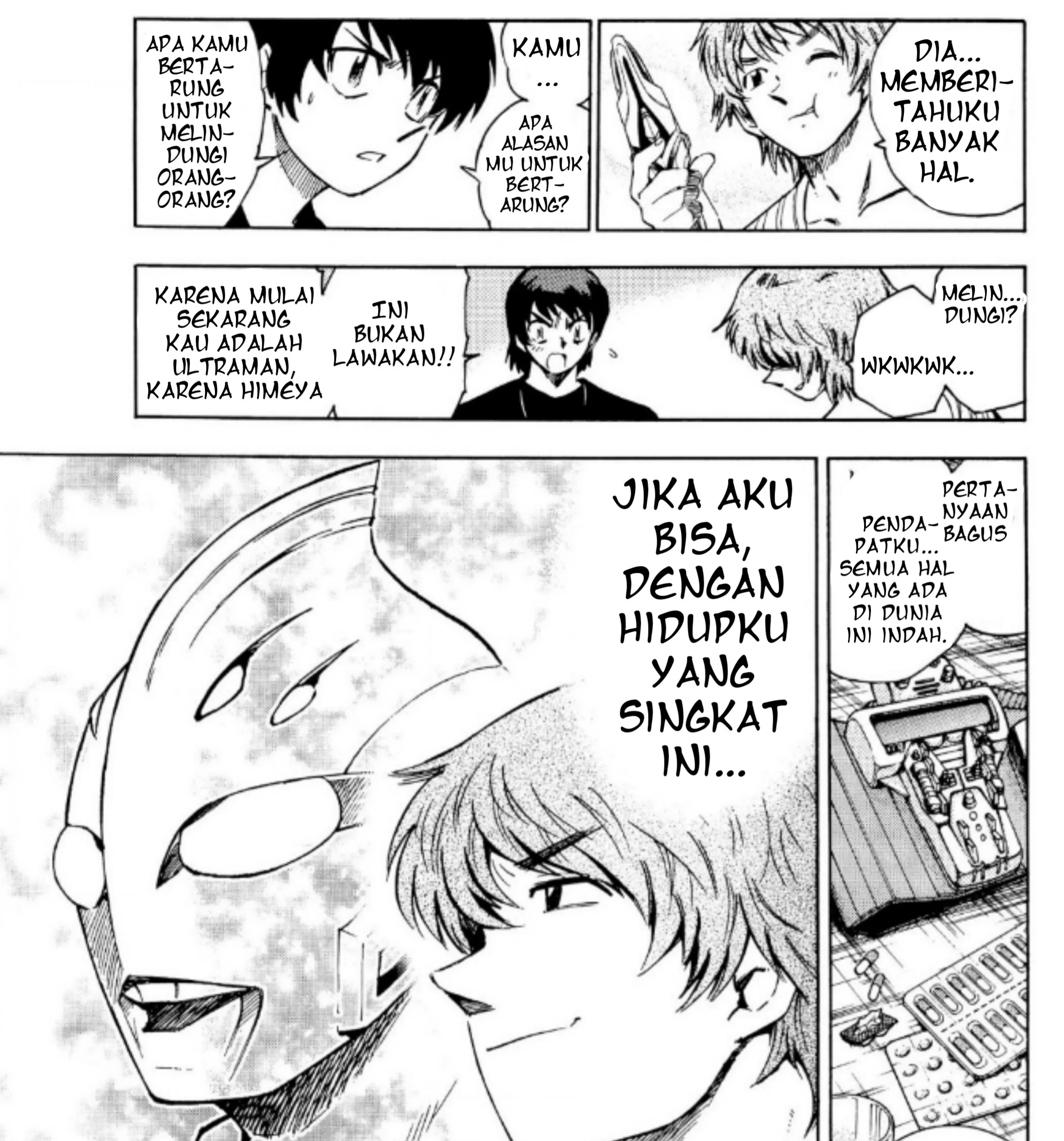 Ultraman Nexus Bab 7 halaman 21
