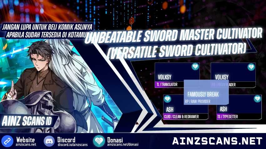 Unbeatable Sword Master Cultivator Bab 01 halaman 1