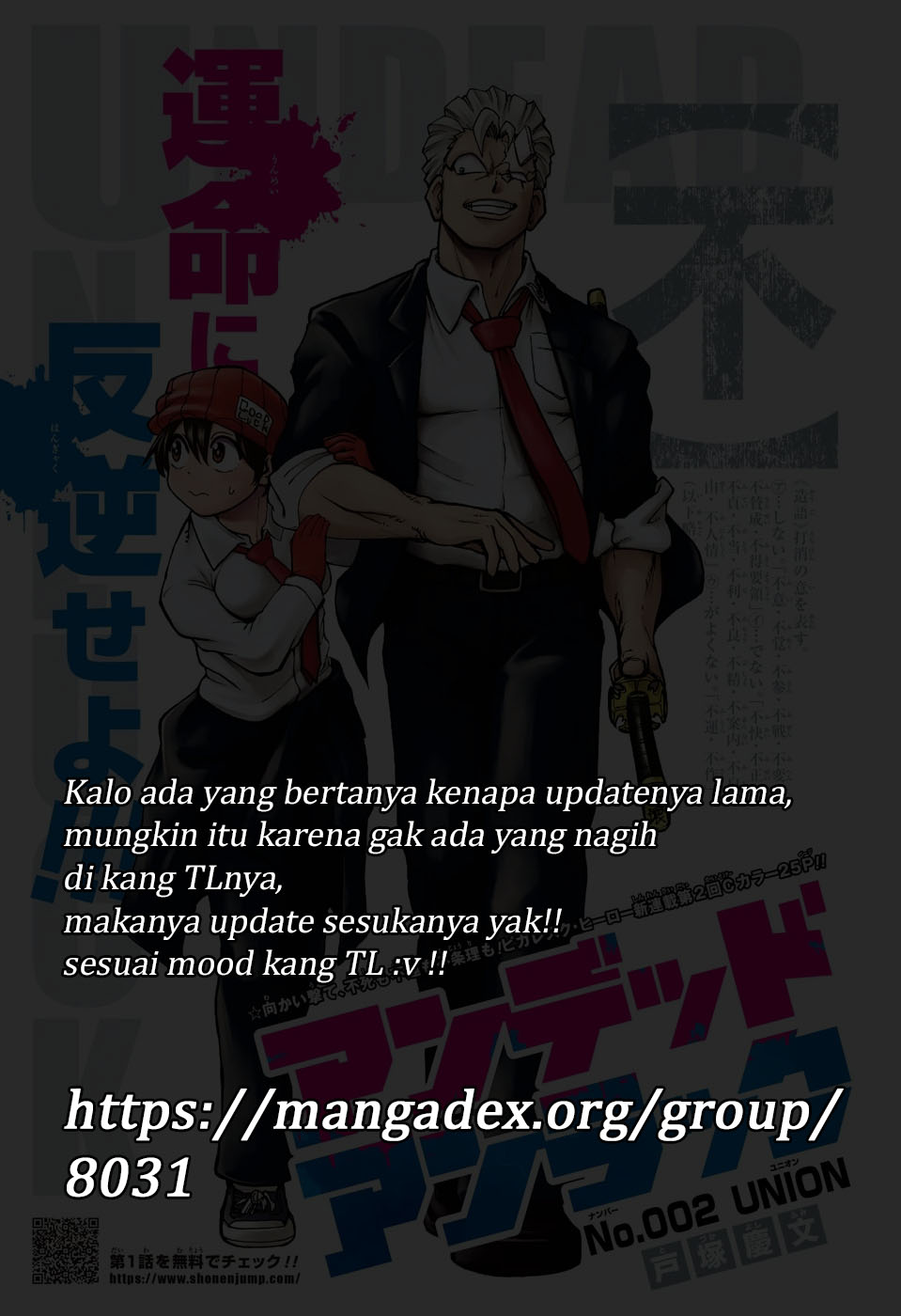 Undead Unluck chapter 02 halaman 27
