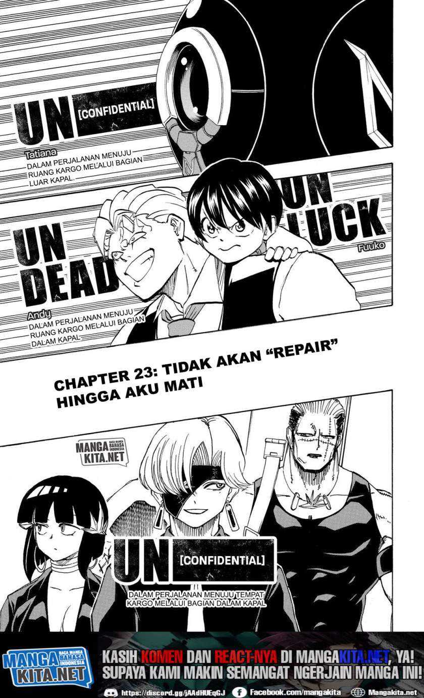 Undead Unluck chapter 23 halaman 2