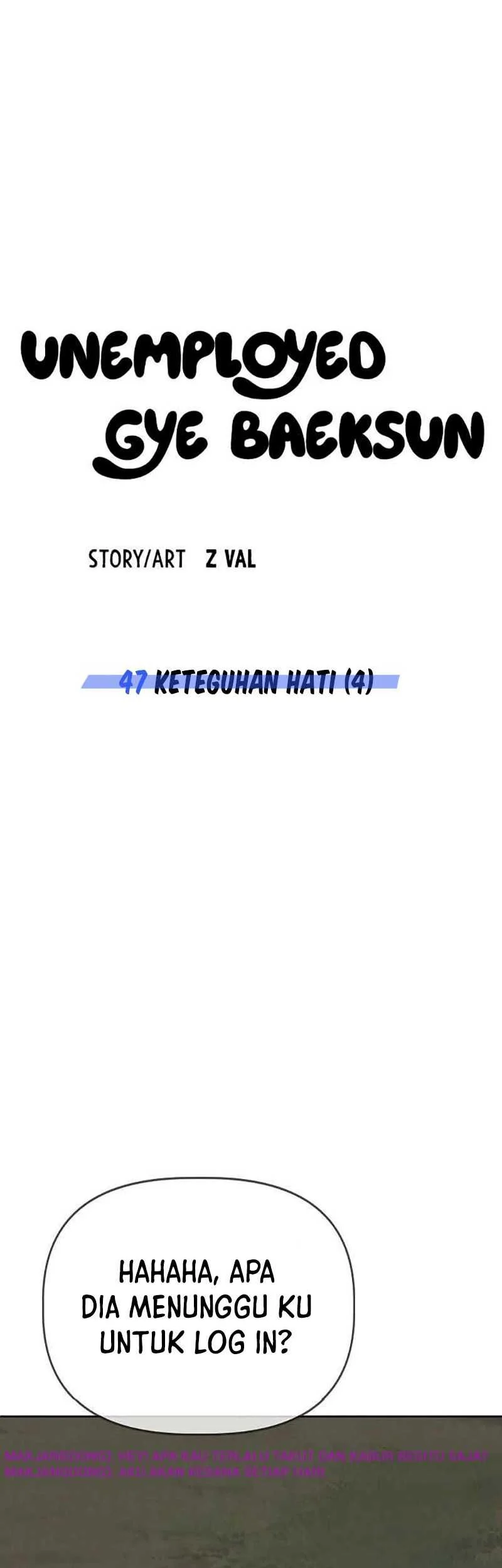 Unemployed Gye Baek Soon chapter 47 halaman 45