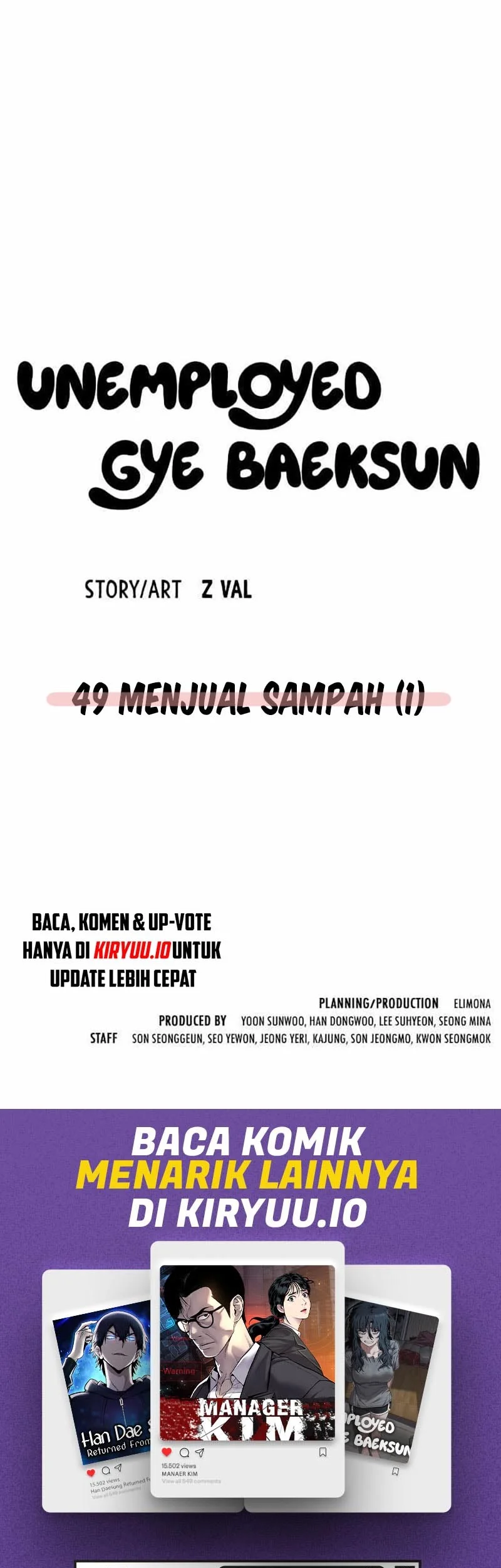 Unemployed Gye Baek Soon chapter 49 halaman 53