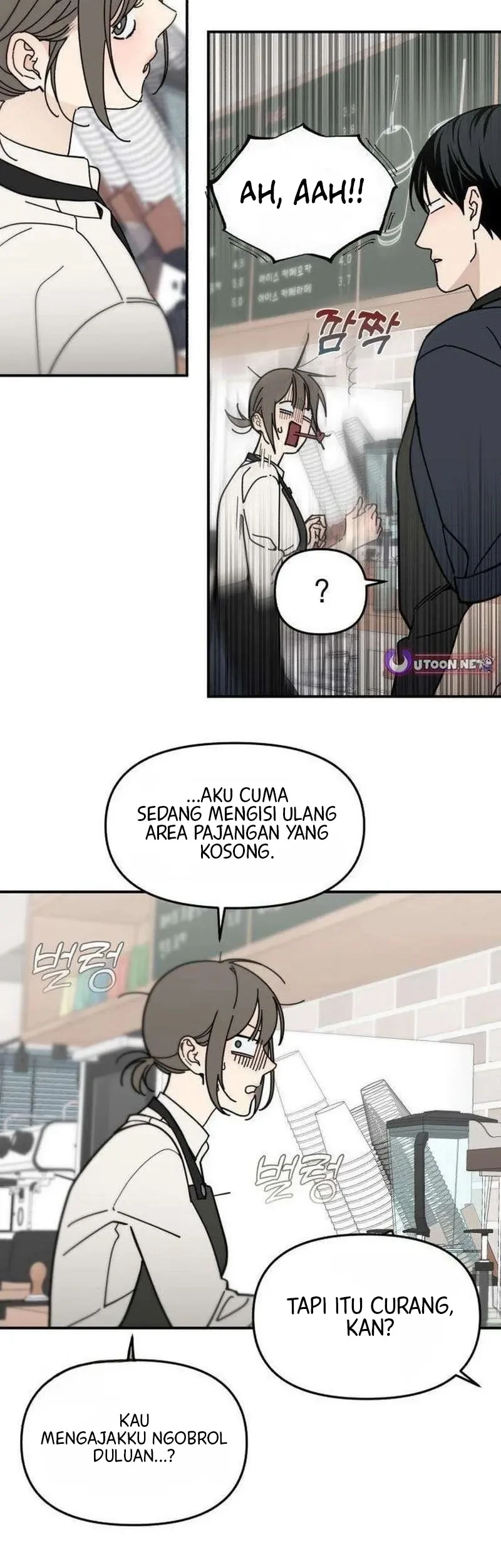 Unofficial Campus Couple chapter 10 halaman 34