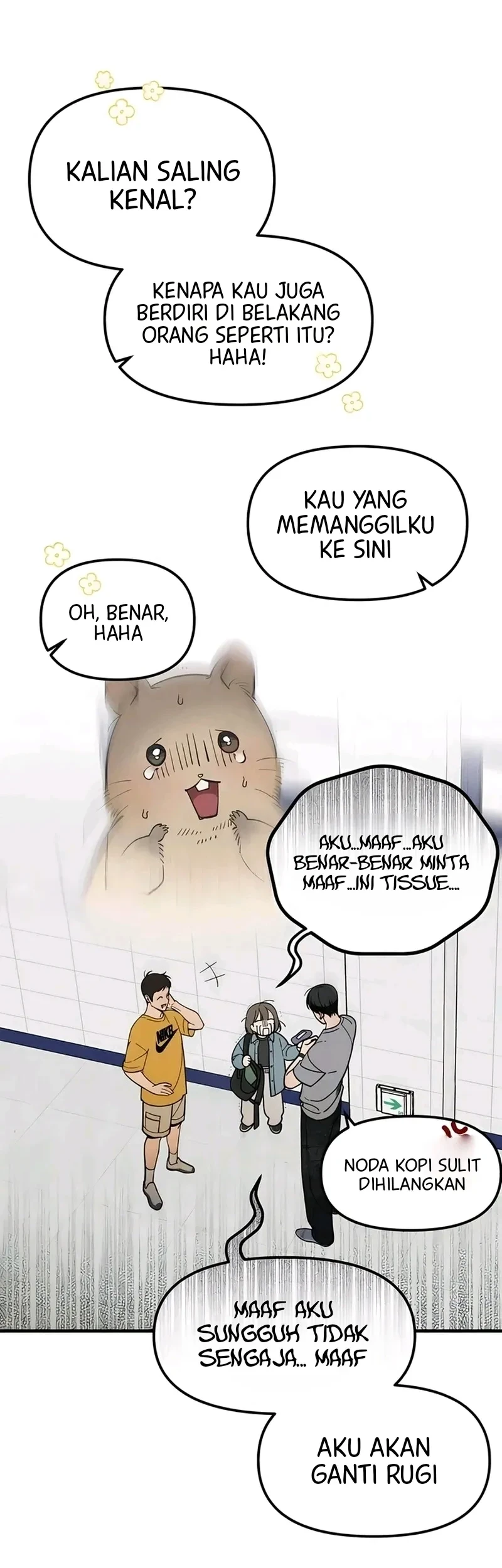 Unofficial Campus Couple chapter 5 halaman 28
