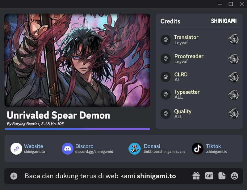 Unrivaled Spear Demon Bab 13 halaman 1