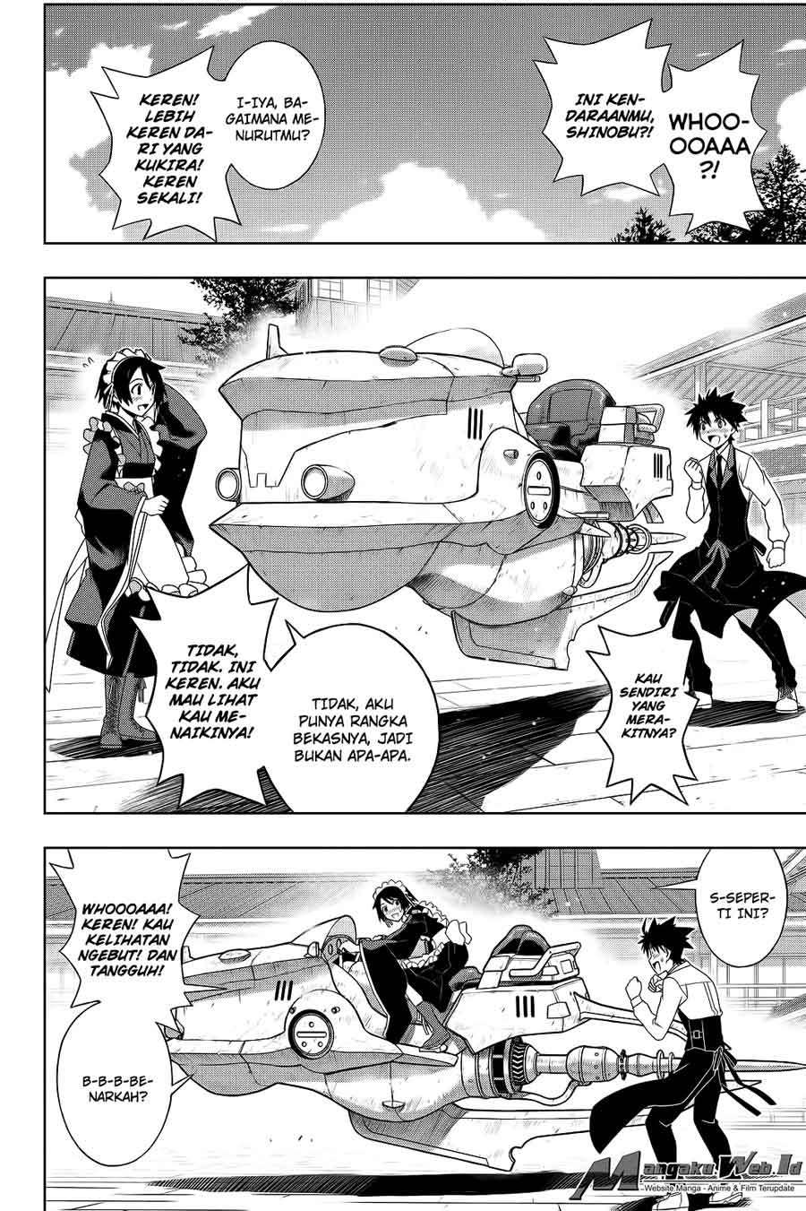 UQ Holder! Bab 100 halaman 3