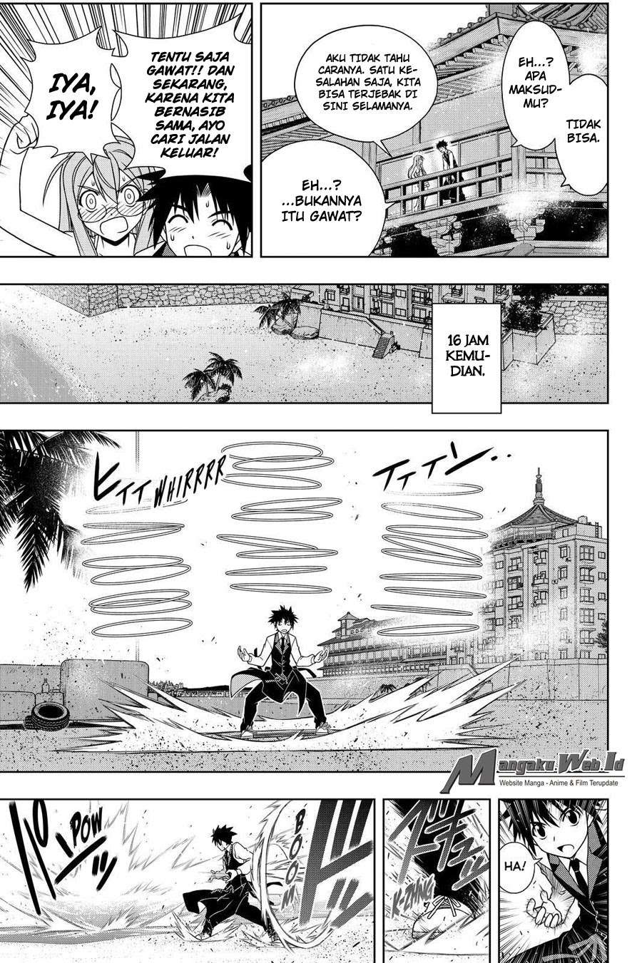 UQ Holder! Bab 105 halaman 8