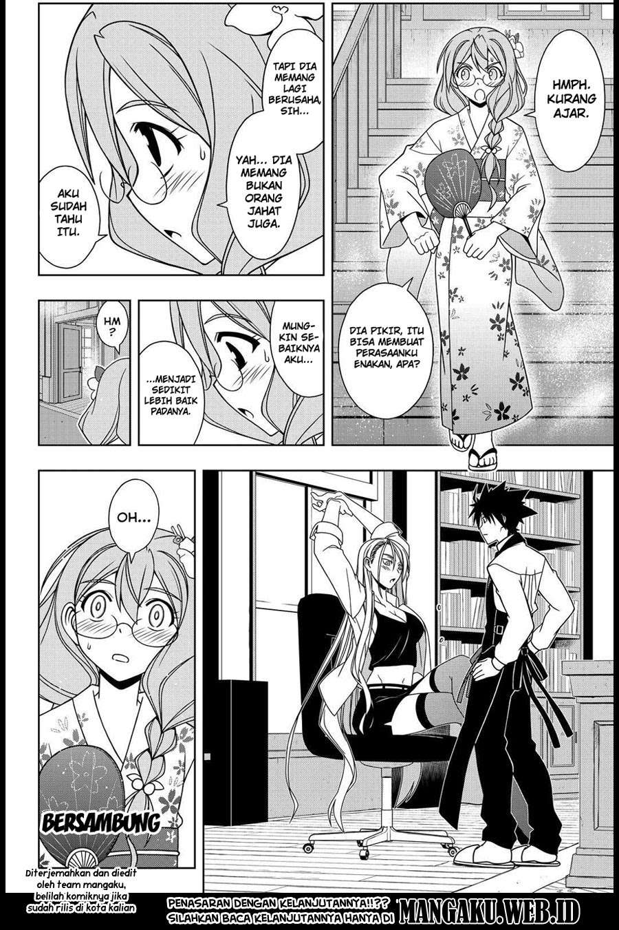 UQ Holder! Bab 105 halaman 17