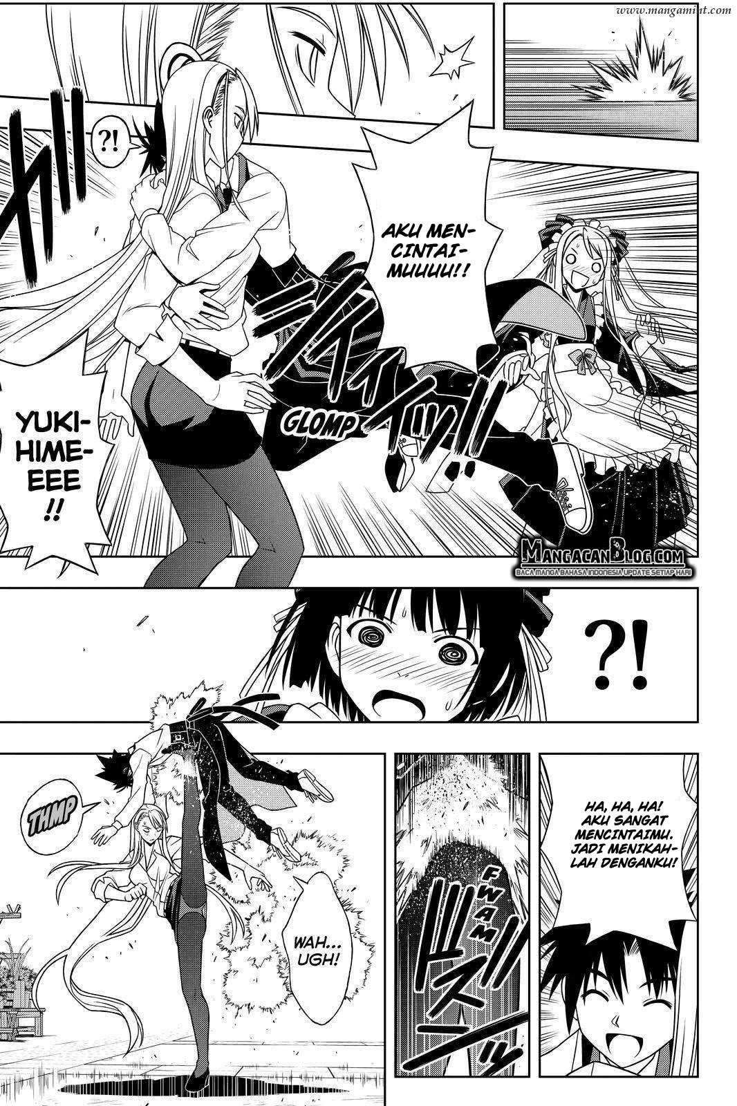 UQ Holder! Bab 107 halaman 15