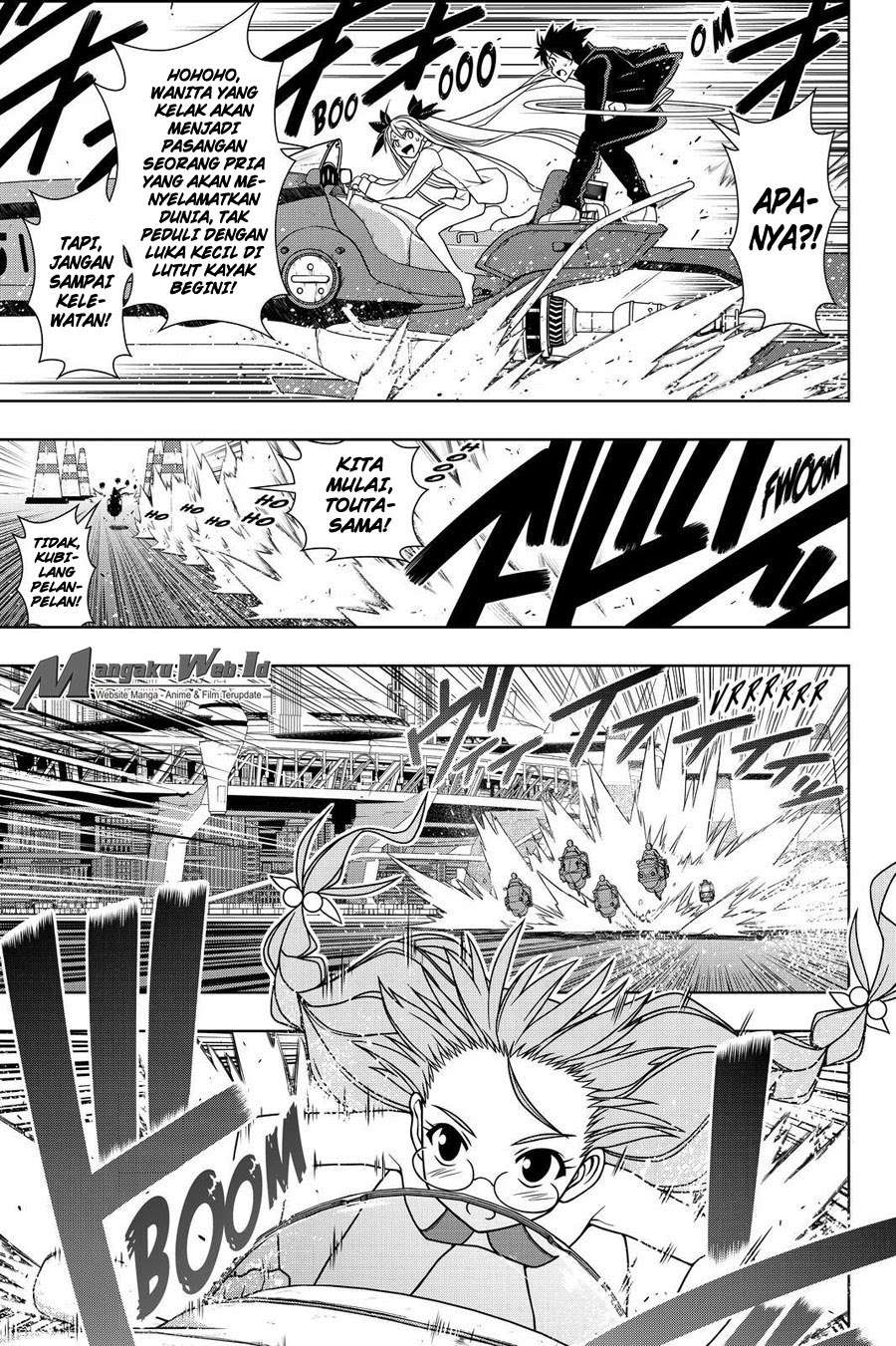UQ Holder! chapter 122 halaman 14