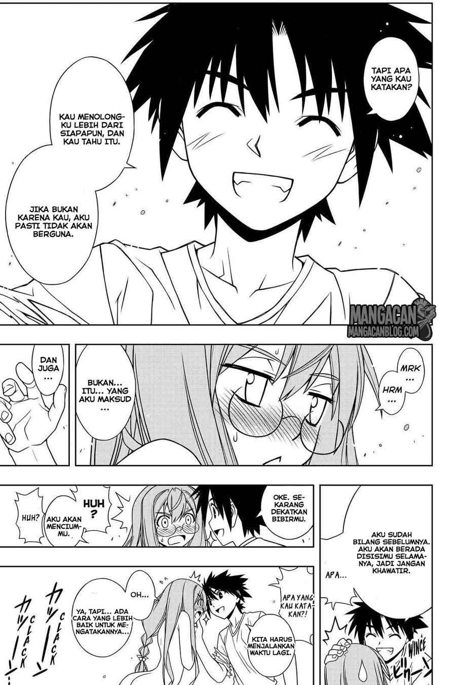 UQ Holder! Bab 124 halaman 17