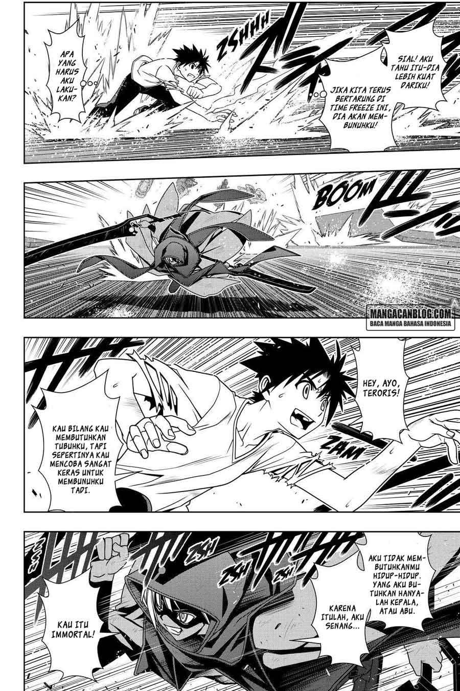 UQ Holder! Bab 125 halaman 9