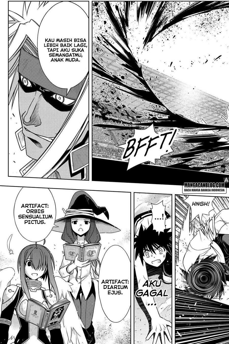 UQ Holder! Bab 127 halaman 17