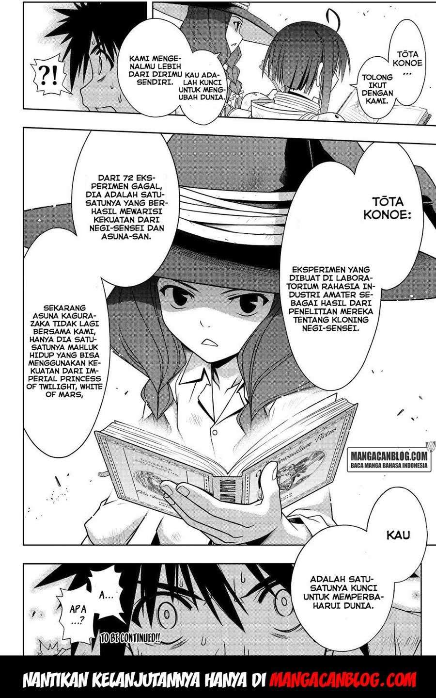 UQ Holder! Bab 127 halaman 18