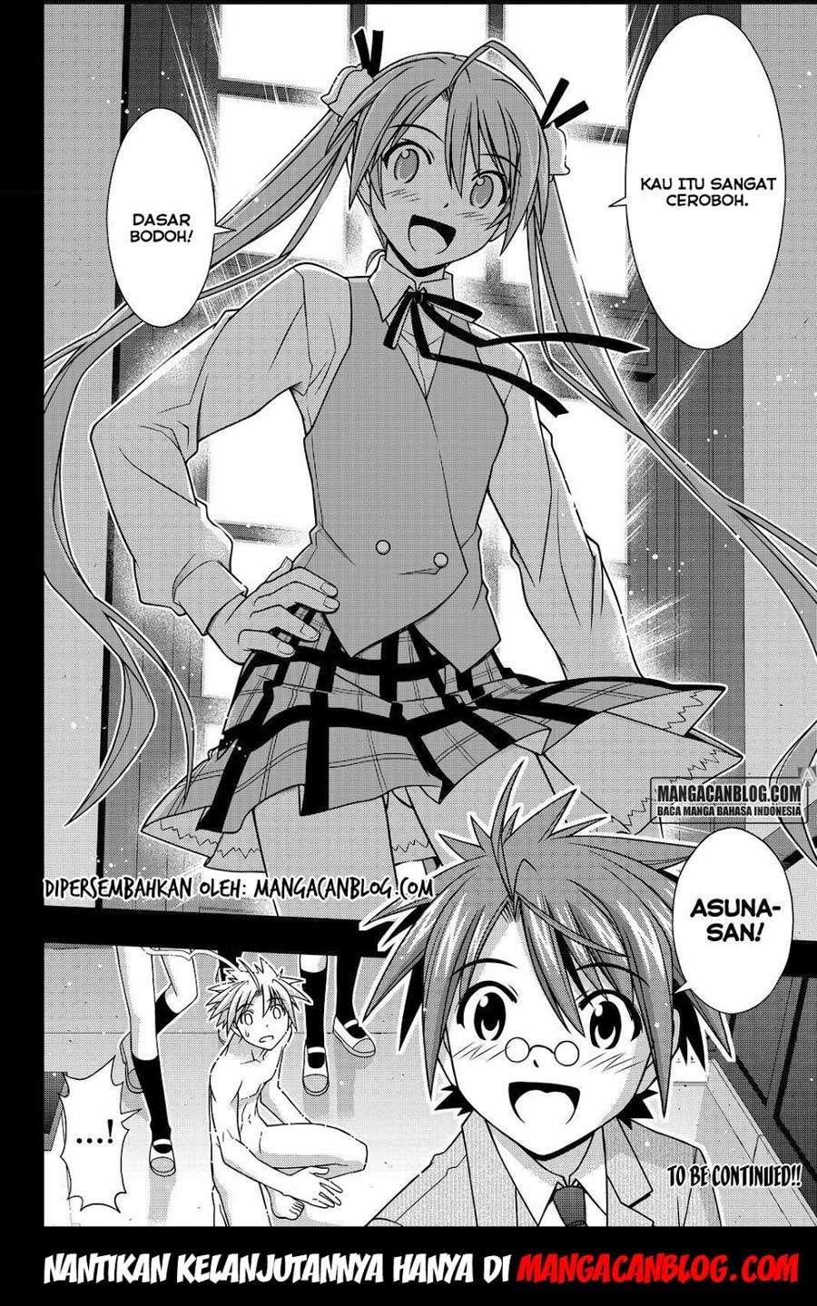 UQ Holder! Bab 128 halaman 17