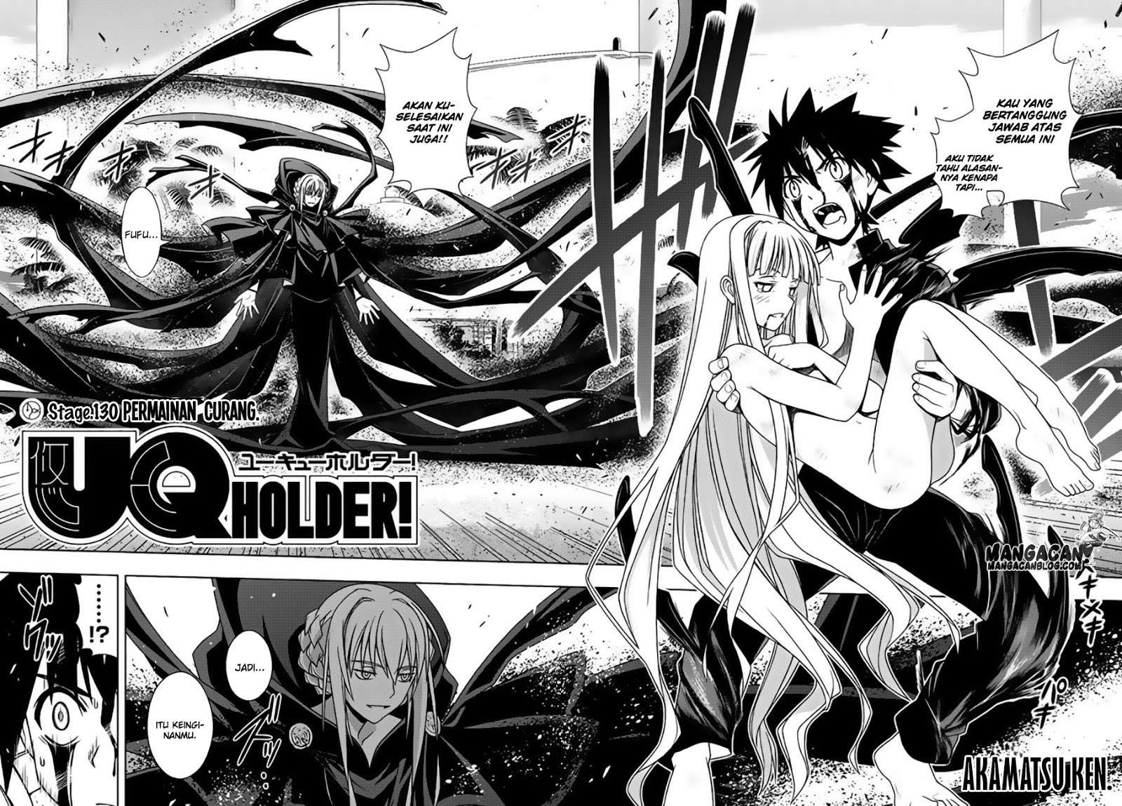 UQ Holder! Bab 130 halaman 10