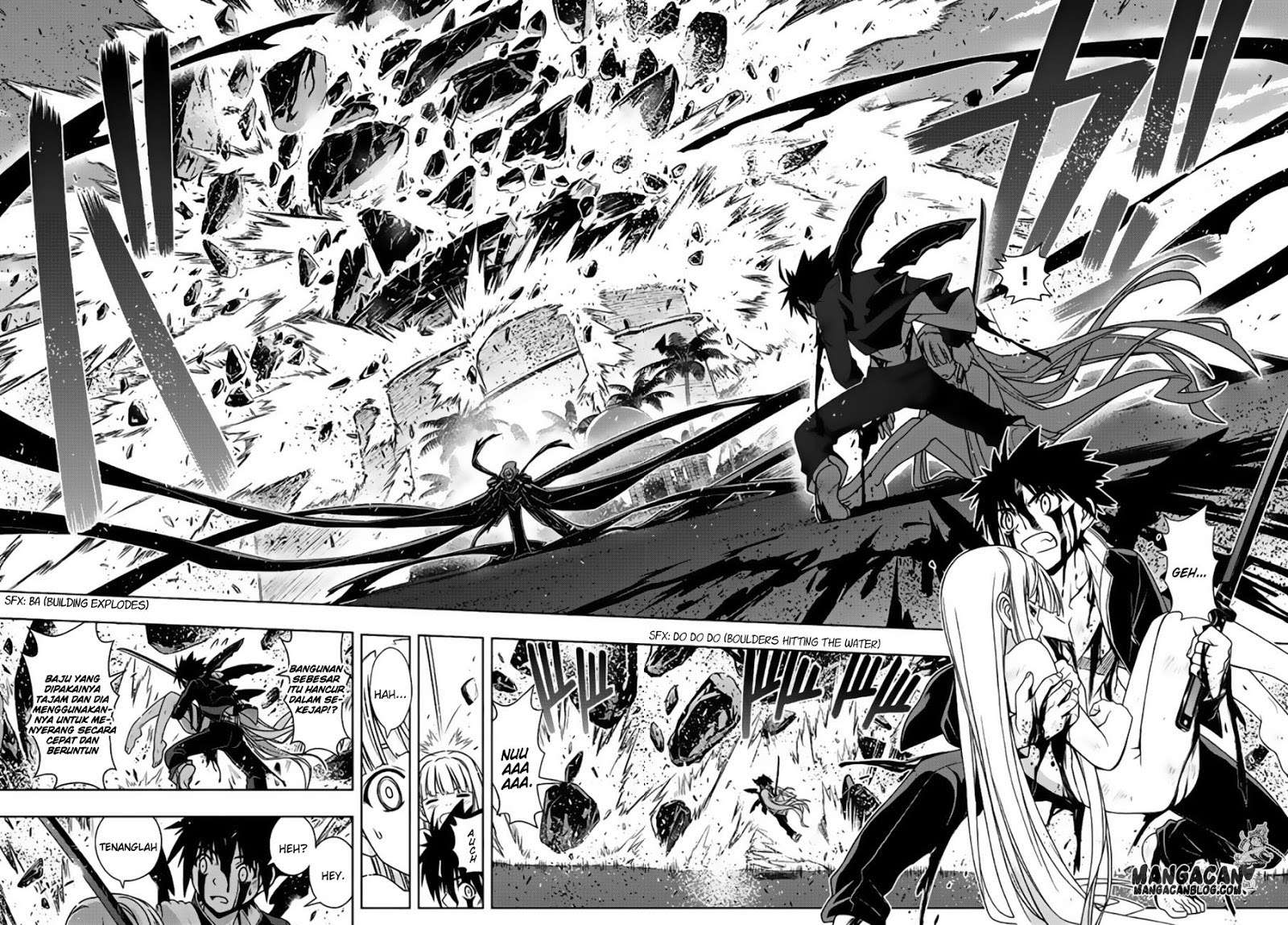 UQ Holder! Bab 130 halaman 13