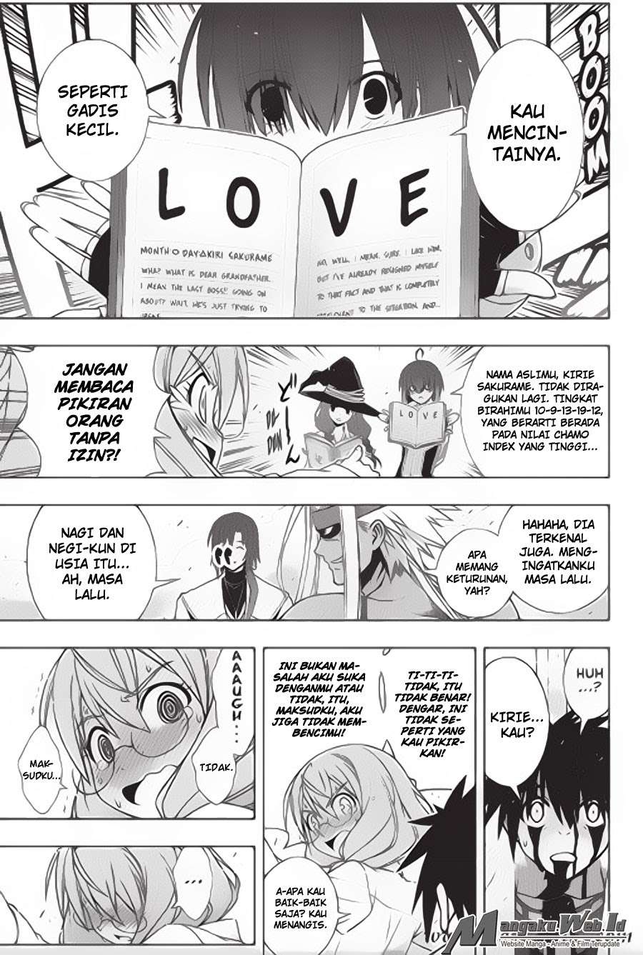 UQ Holder! Bab 133 halaman 32