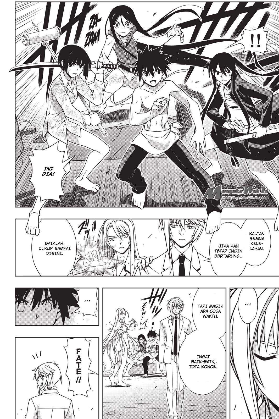 UQ Holder! chapter 134 halaman 28