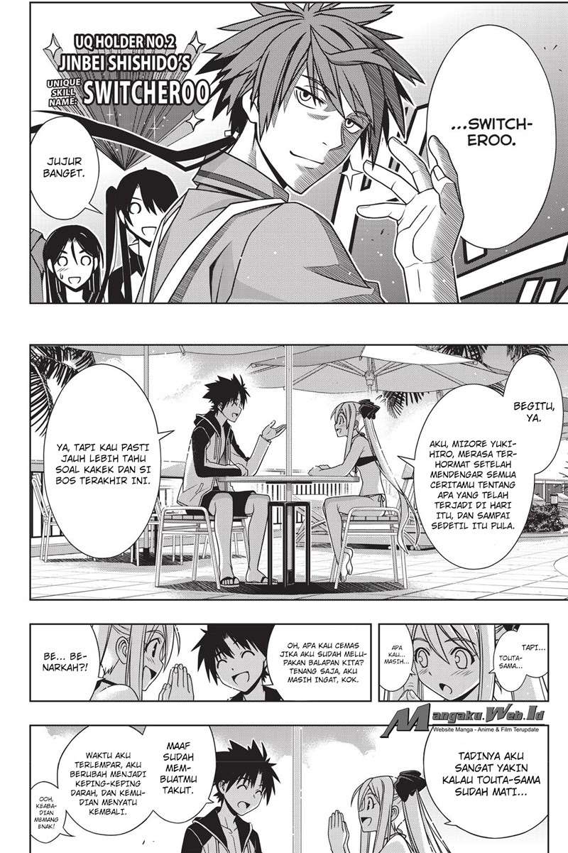 UQ Holder! Bab 135 halaman 22