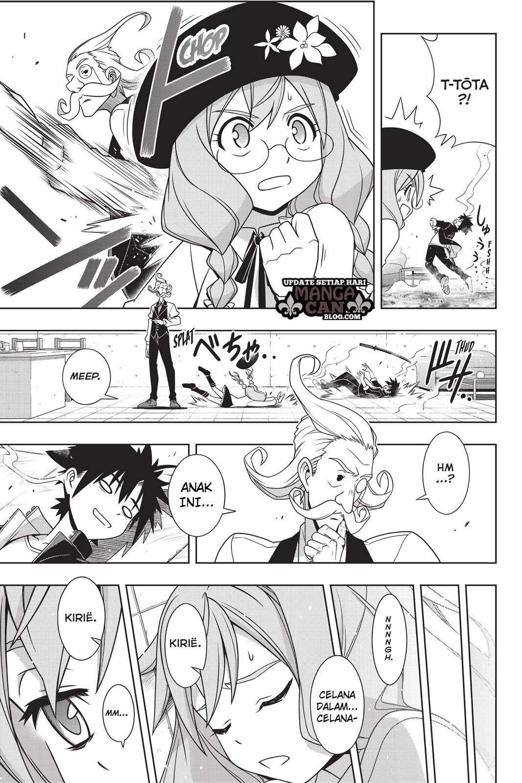 UQ Holder! Bab 137 halaman 8