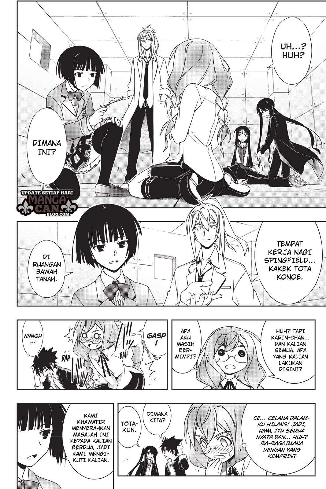 UQ Holder! Bab 137 halaman 9