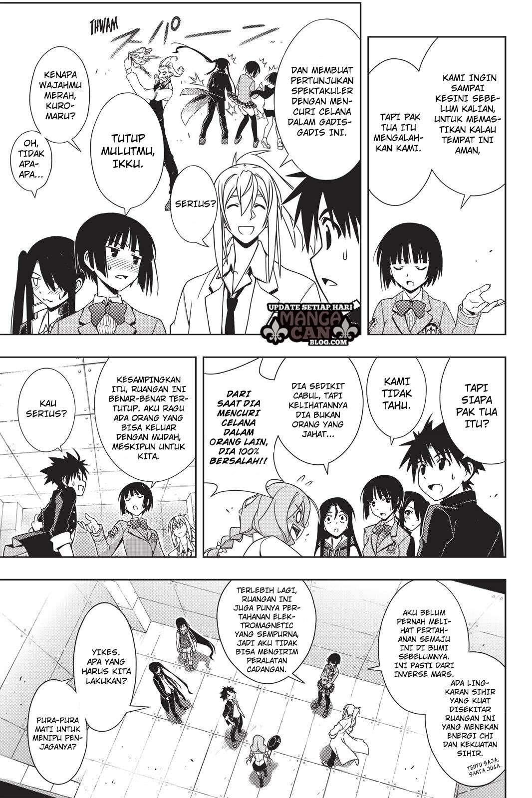 UQ Holder! Bab 137 halaman 10