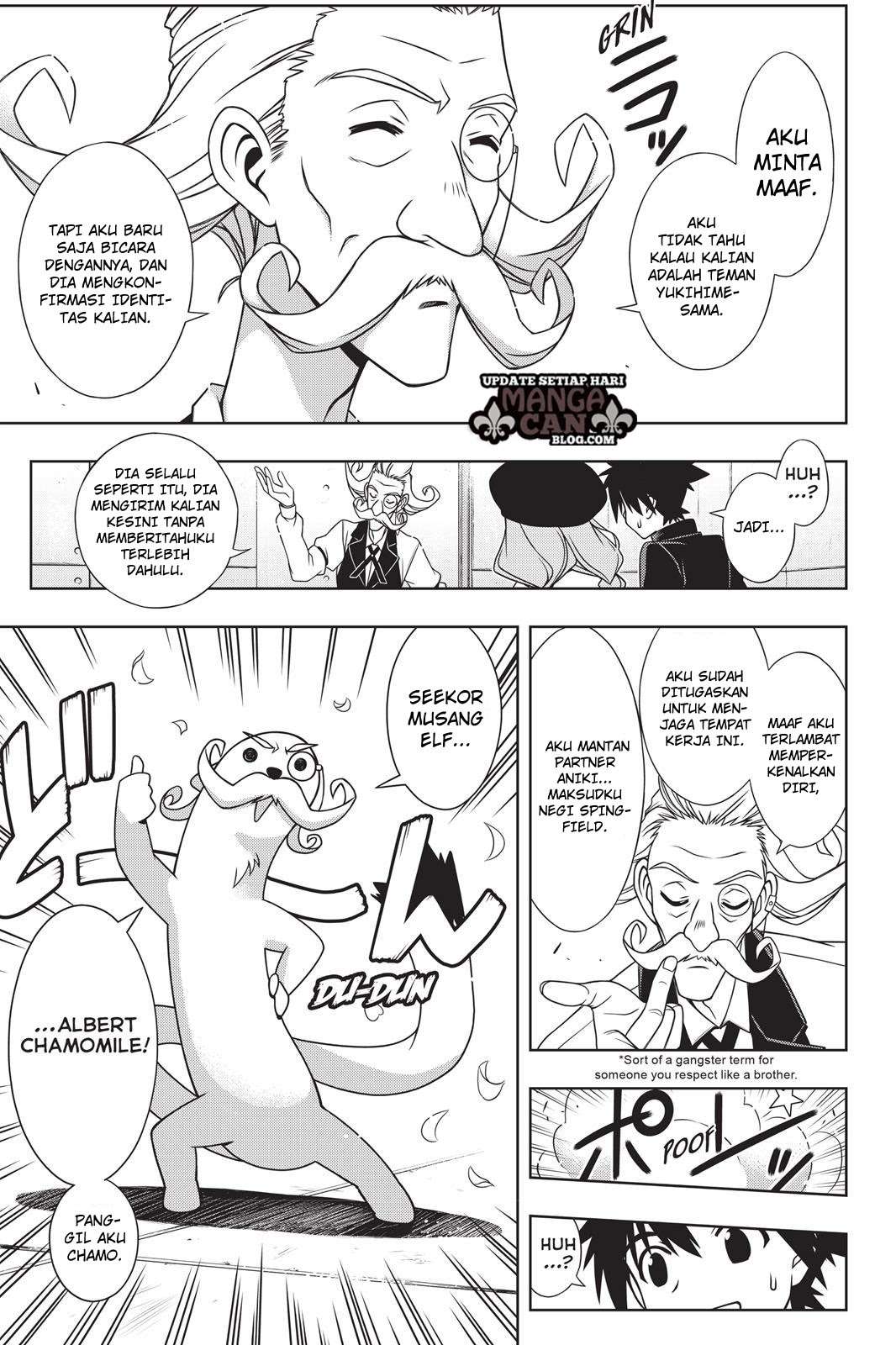UQ Holder! Bab 137 halaman 14