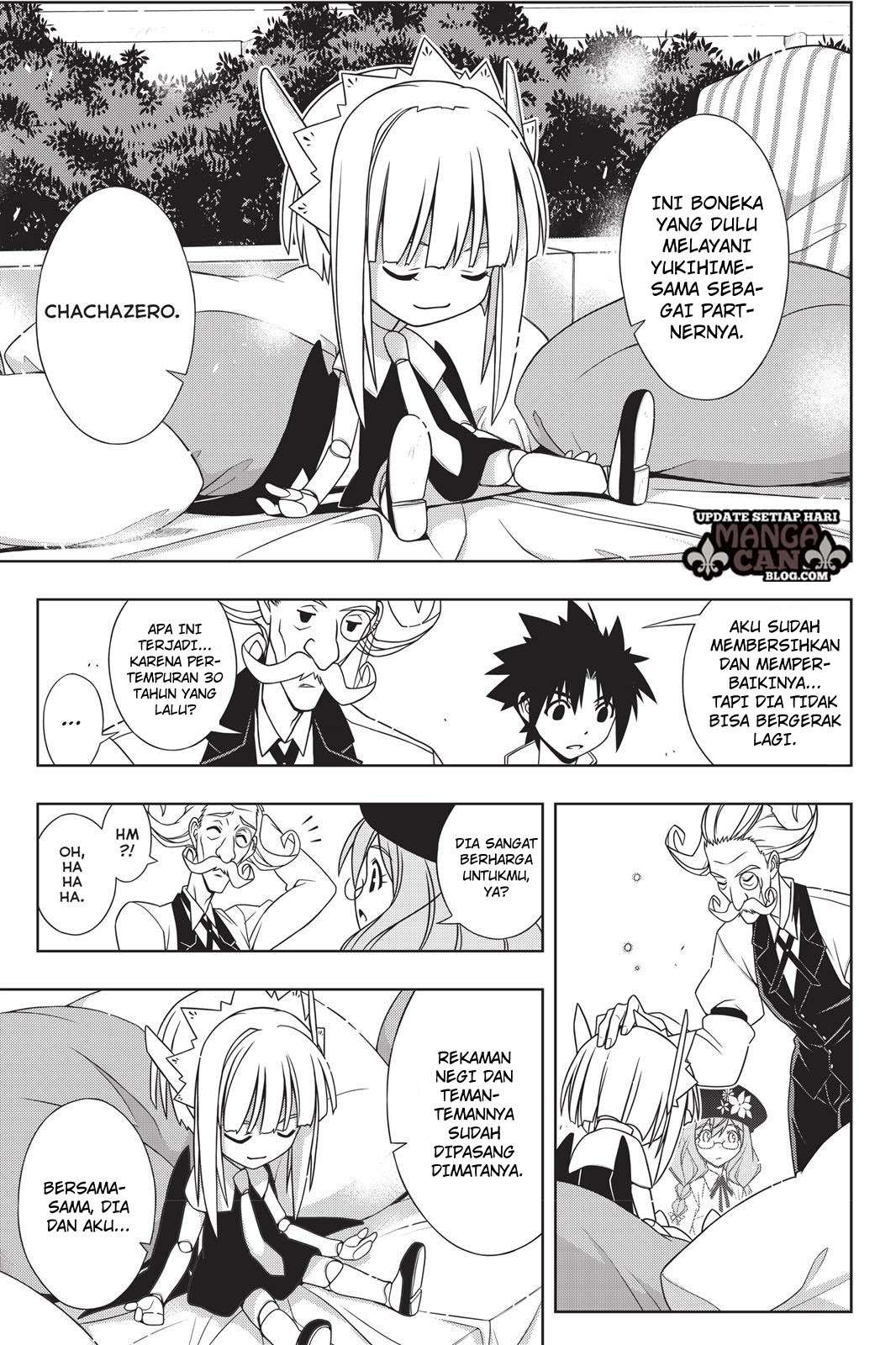 UQ Holder! Bab 137 halaman 18