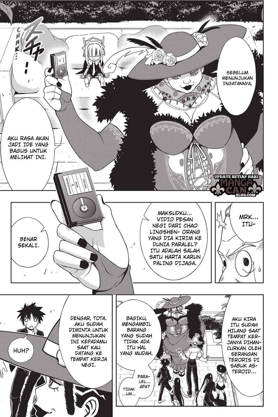 UQ Holder! Bab 137 halaman 22