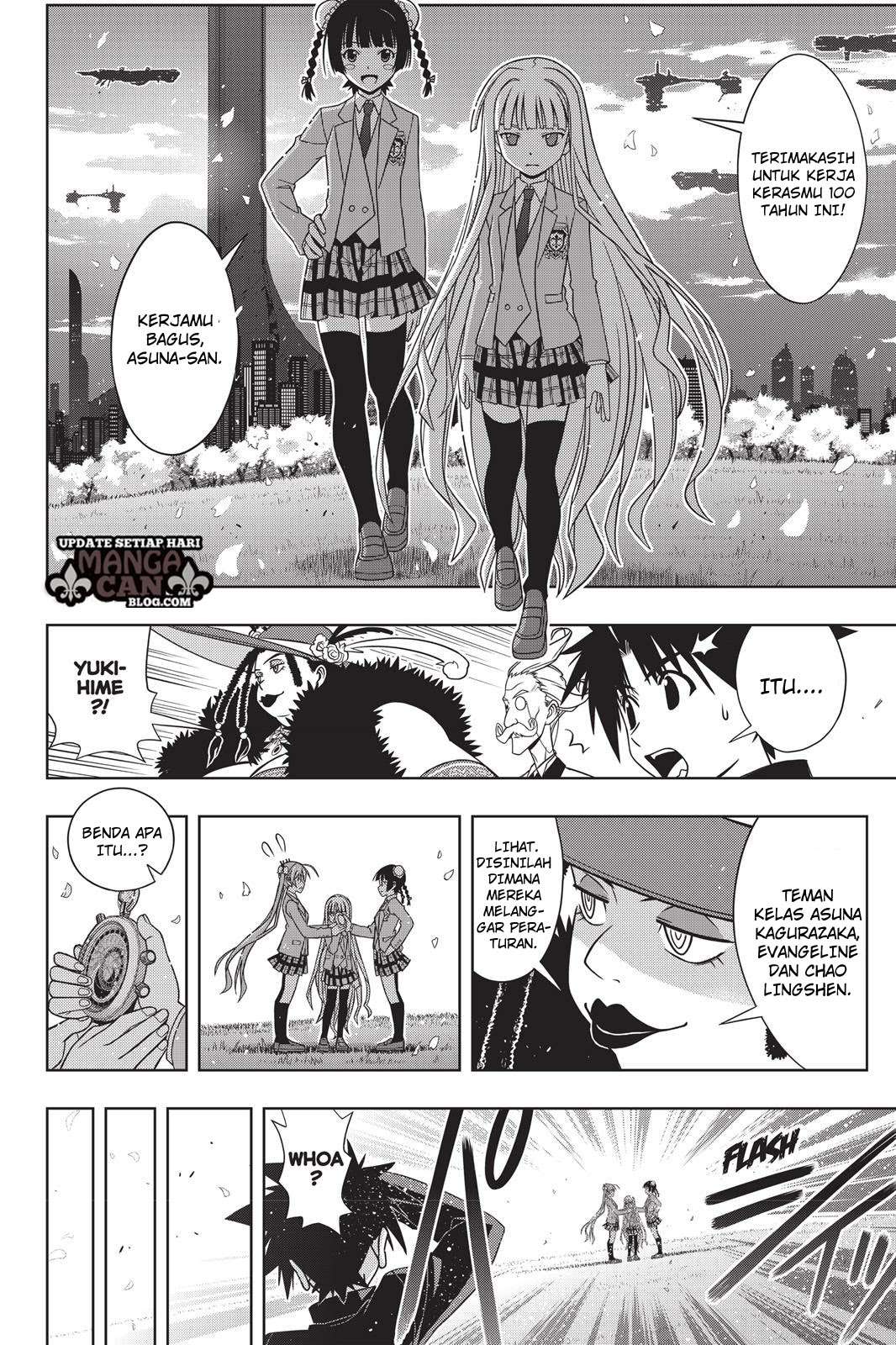 UQ Holder! Bab 137 halaman 28