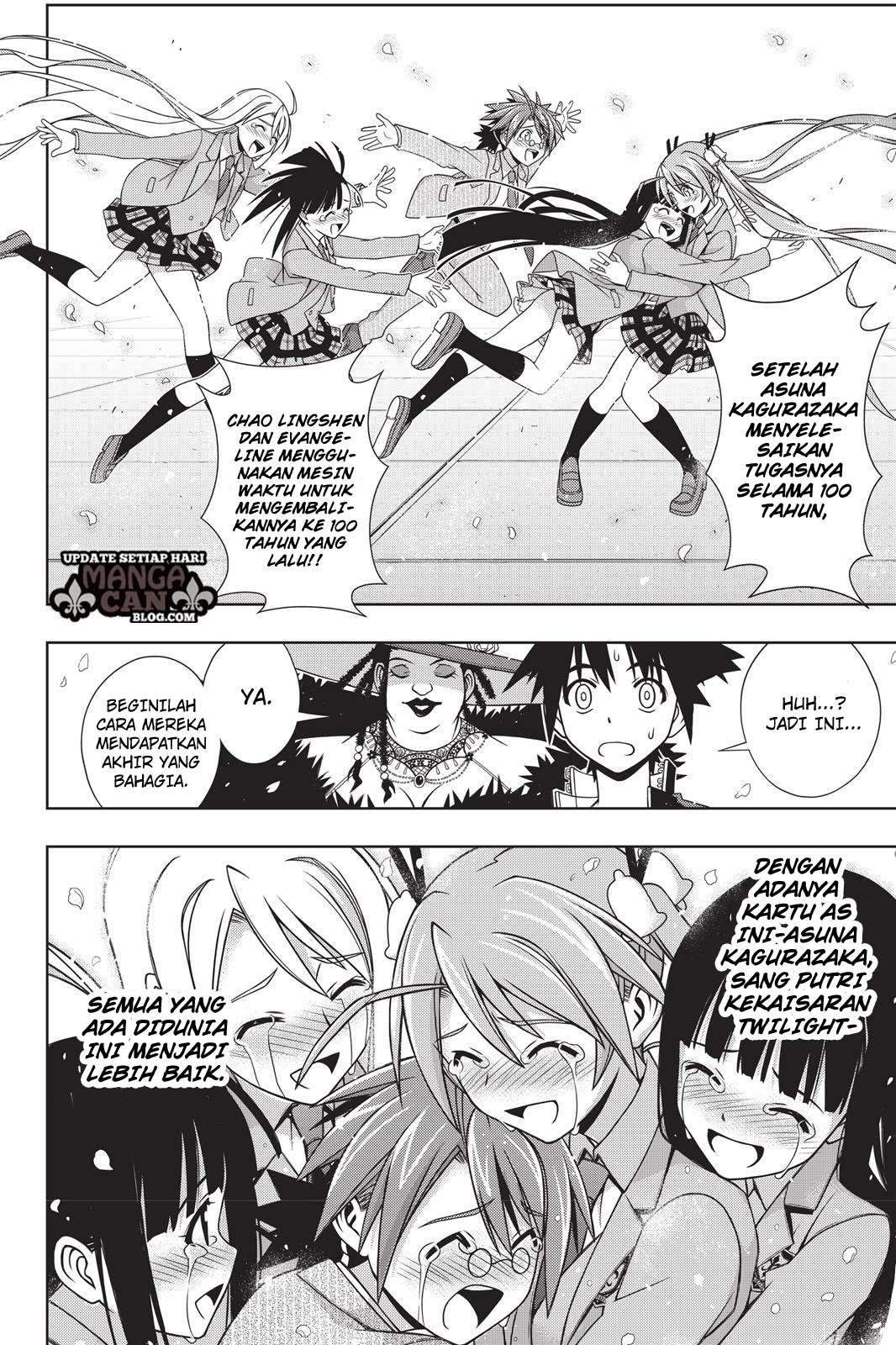 UQ Holder! Bab 137 halaman 30