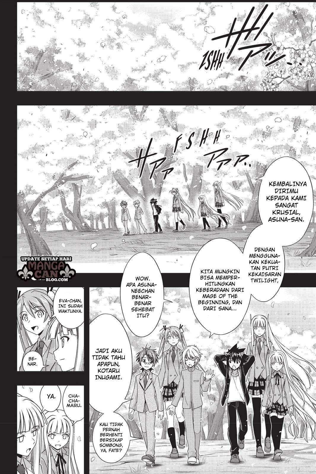 UQ Holder! Bab 137 halaman 32