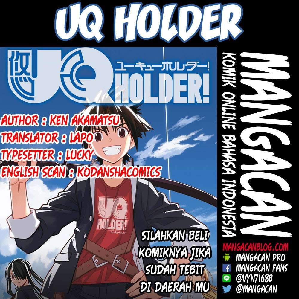 UQ Holder! Bab 138 halaman 1