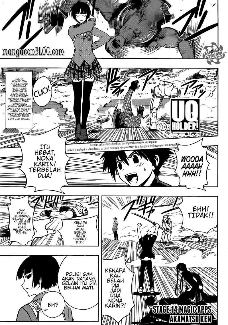 UQ Holder! Bab 14 halaman 1