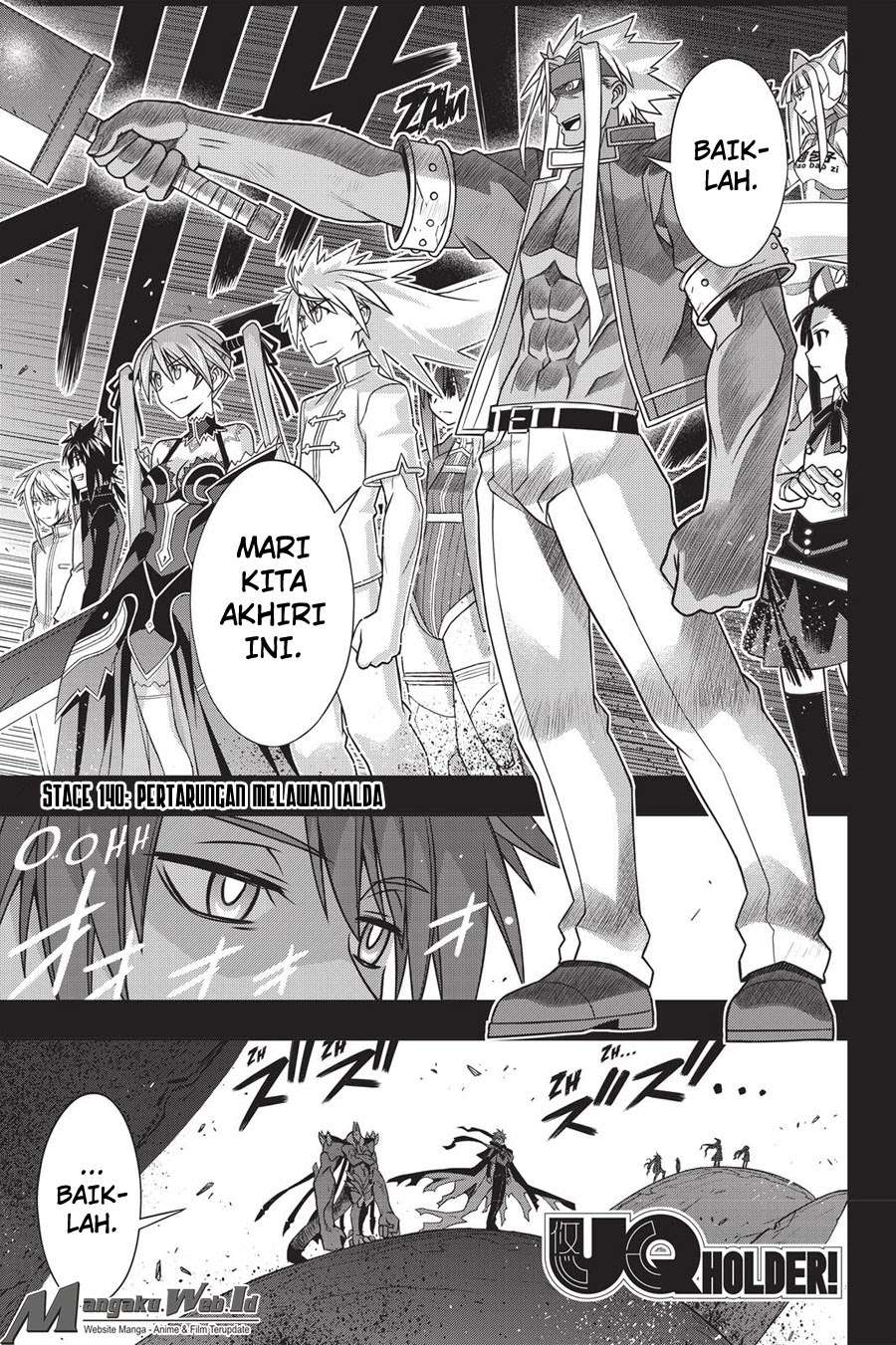 UQ Holder! chapter 140 halaman 2