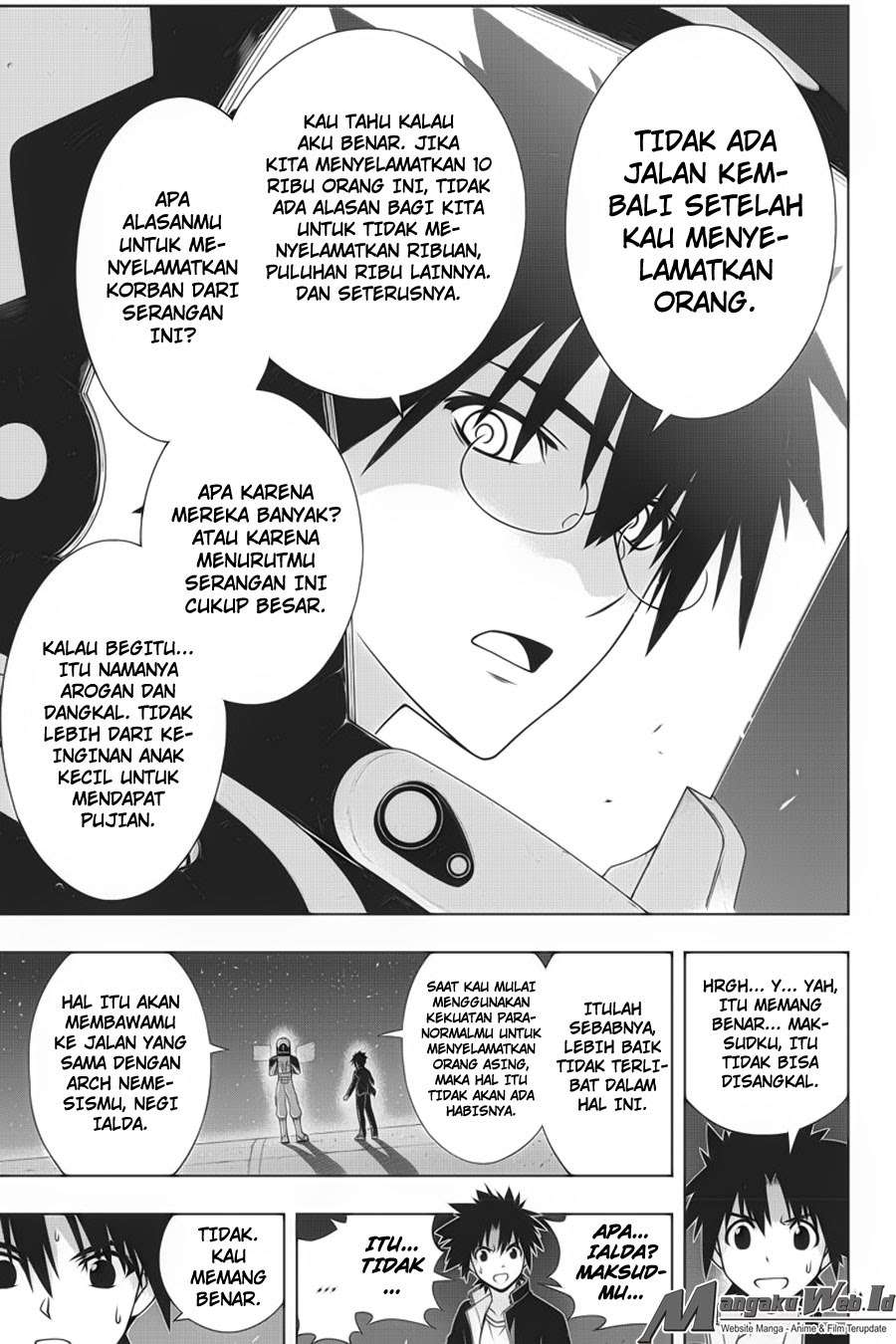 UQ Holder! Bab 144 halaman 9