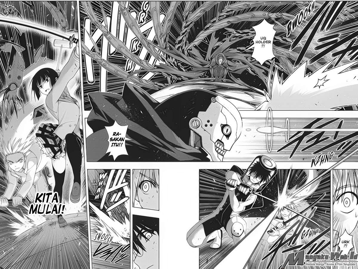 UQ Holder! Bab 144 halaman 17
