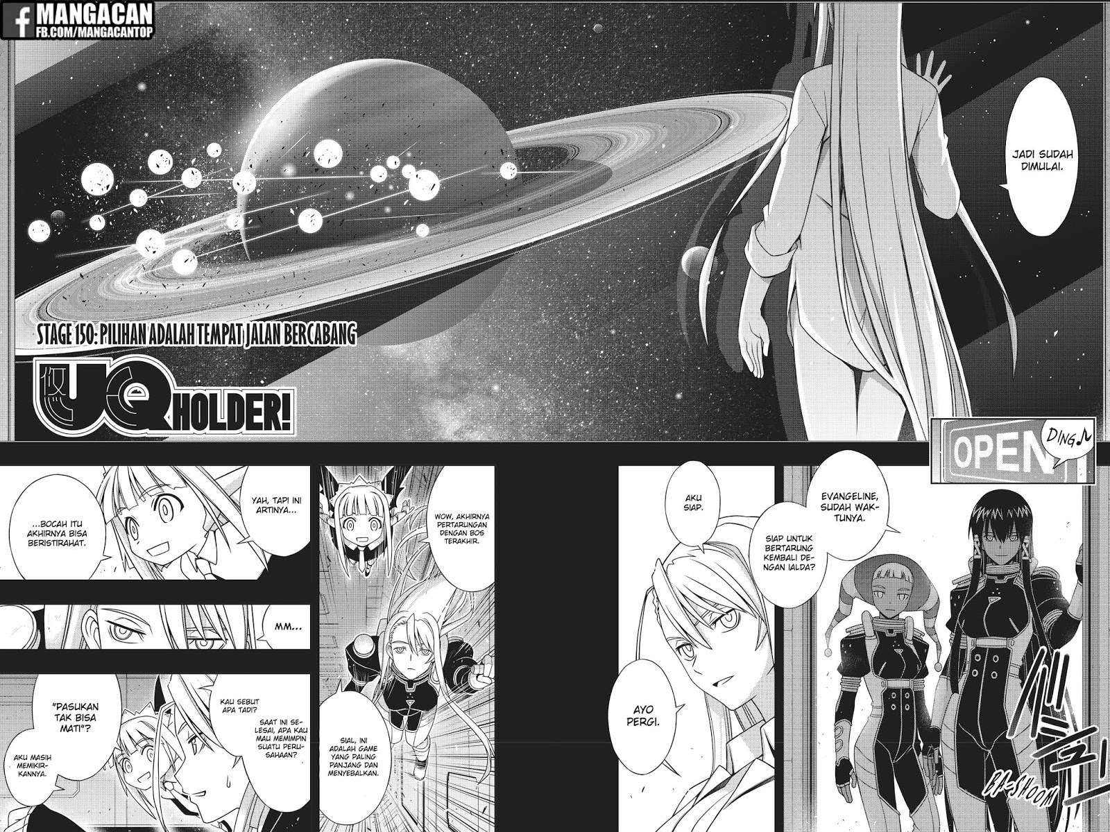 UQ Holder! Bab 150 halaman 3