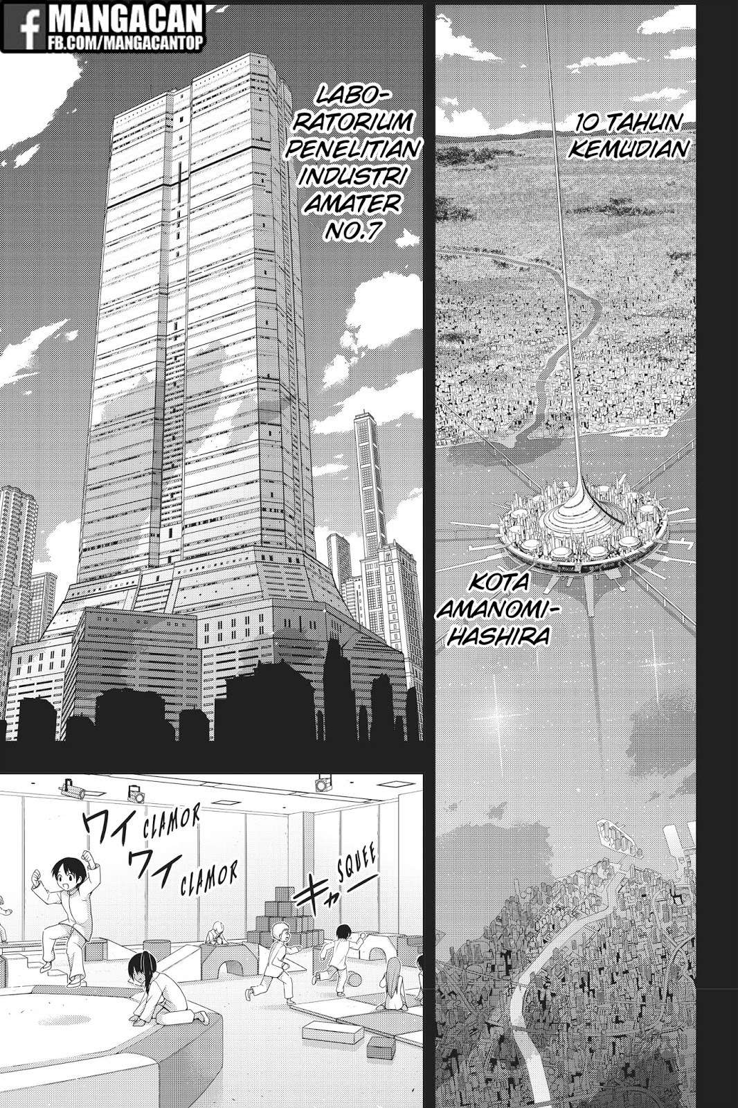UQ Holder! Bab 150 halaman 18