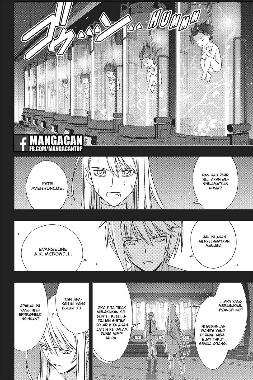 UQ Holder! Bab 150 halaman 21