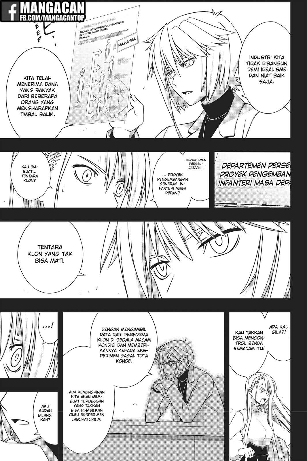 UQ Holder! Bab 150 halaman 24
