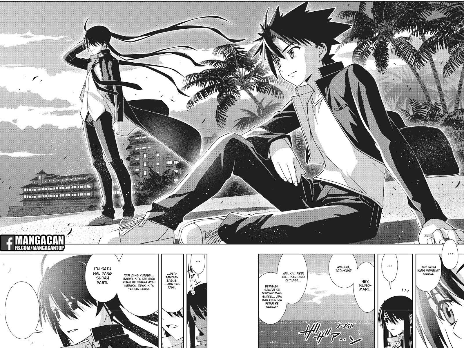 UQ Holder! Bab 150 halaman 36