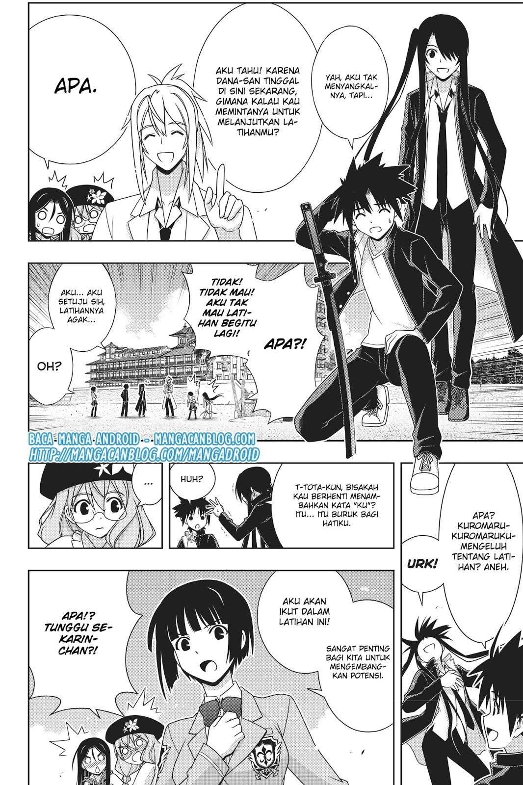 UQ Holder! Bab 151 halaman 8