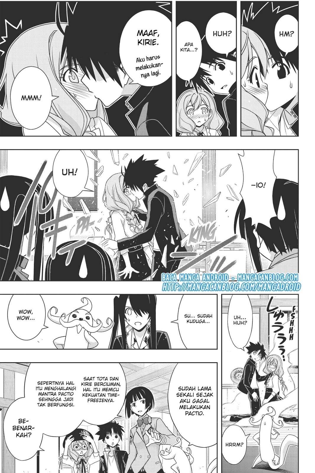 UQ Holder! Bab 151 halaman 15