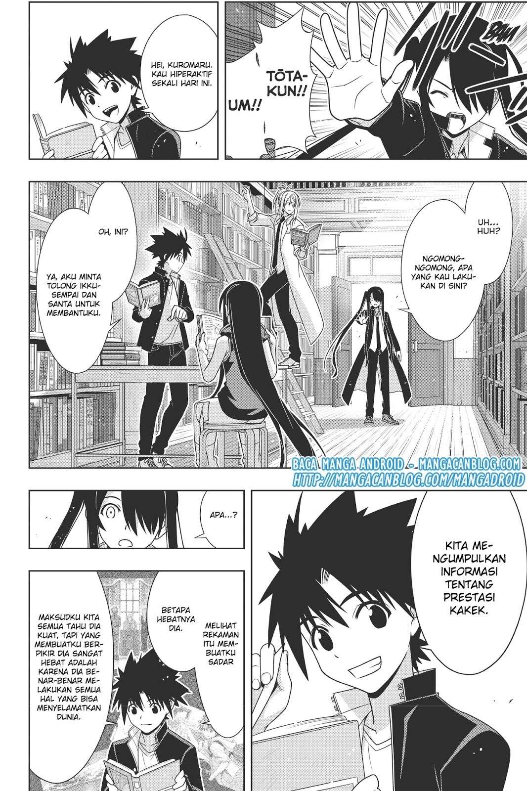 UQ Holder! Bab 151 halaman 24