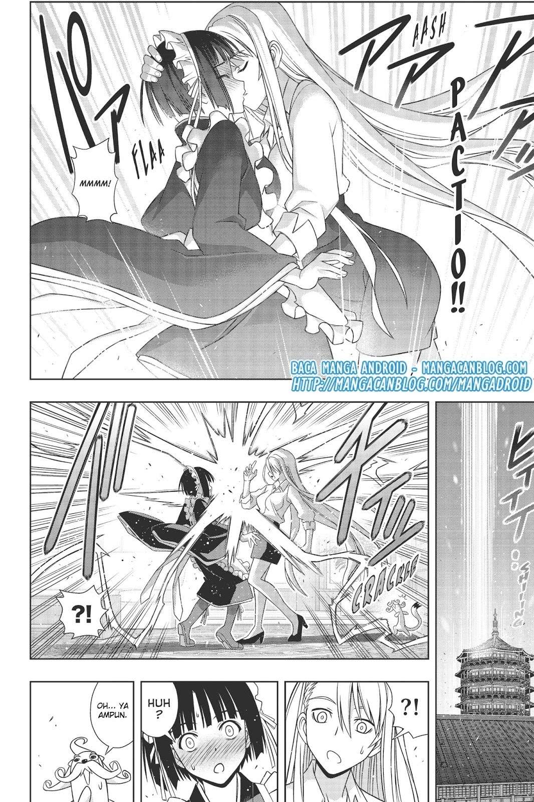 UQ Holder! Bab 152 halaman 21